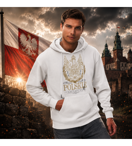 Bluza z kapturem POLSKIE KRÓLESTWO